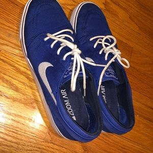 Nike Stefan Janoski Size 10 Royal Blue Sneakers